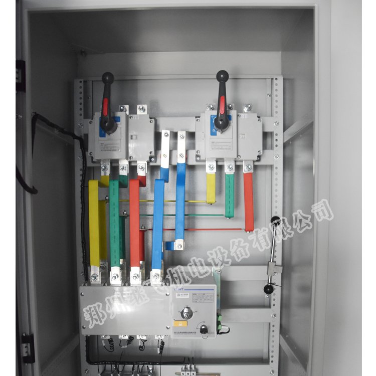 雙電源控制柜細節(jié)